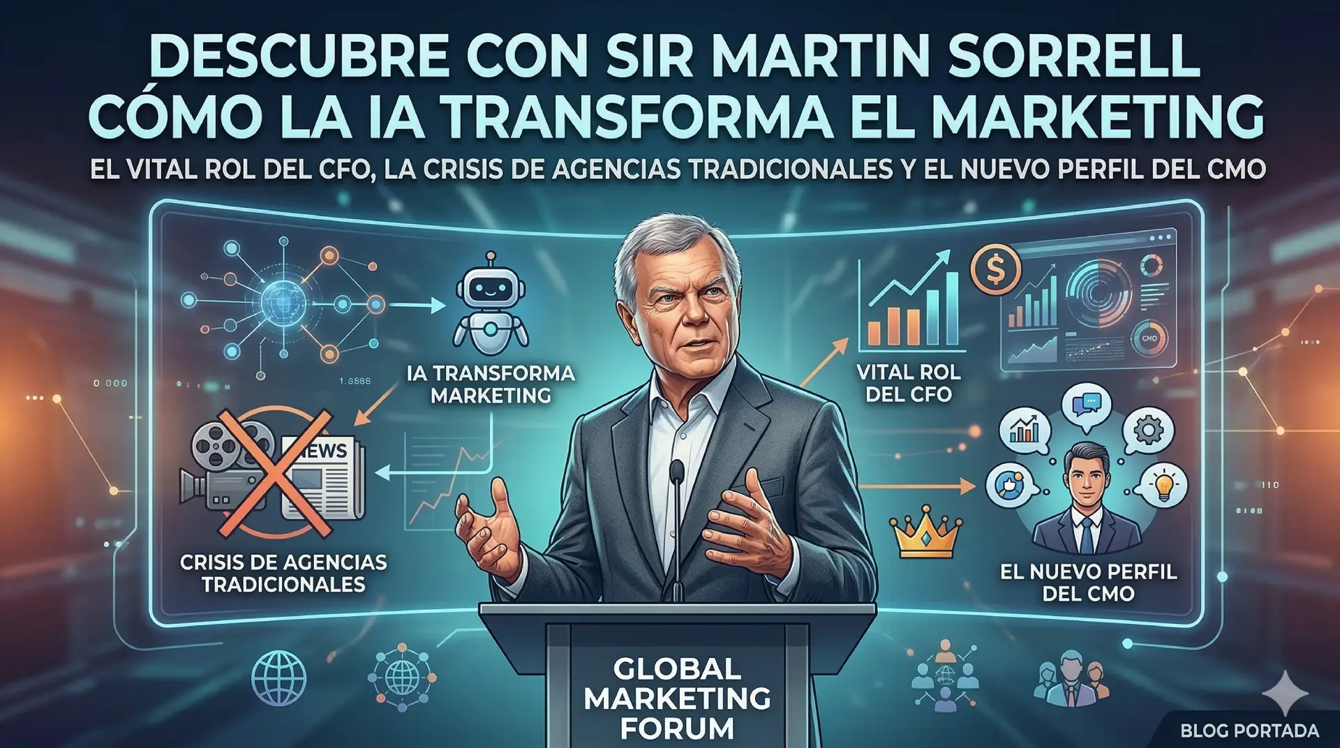 La Reinvención del Marketing en la Era de la IA: Lecciones de Sir Martin Sorrell